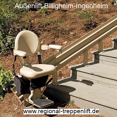 Außenlift  Billigheim-Ingenheim