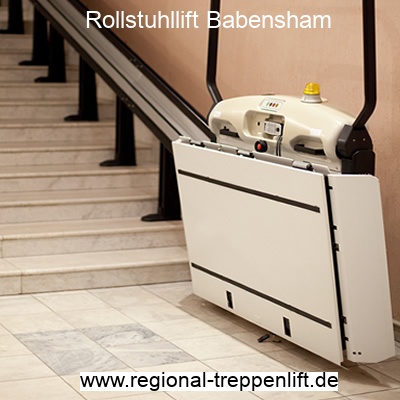 Rollstuhllift  Babensham