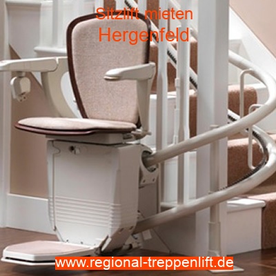 Sitzlift mieten in Hergenfeld