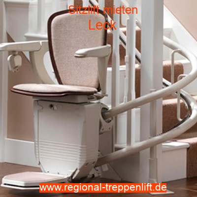 Sitzlift mieten in Leck