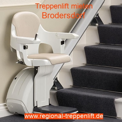 Treppenlift mieten in Brodersdorf