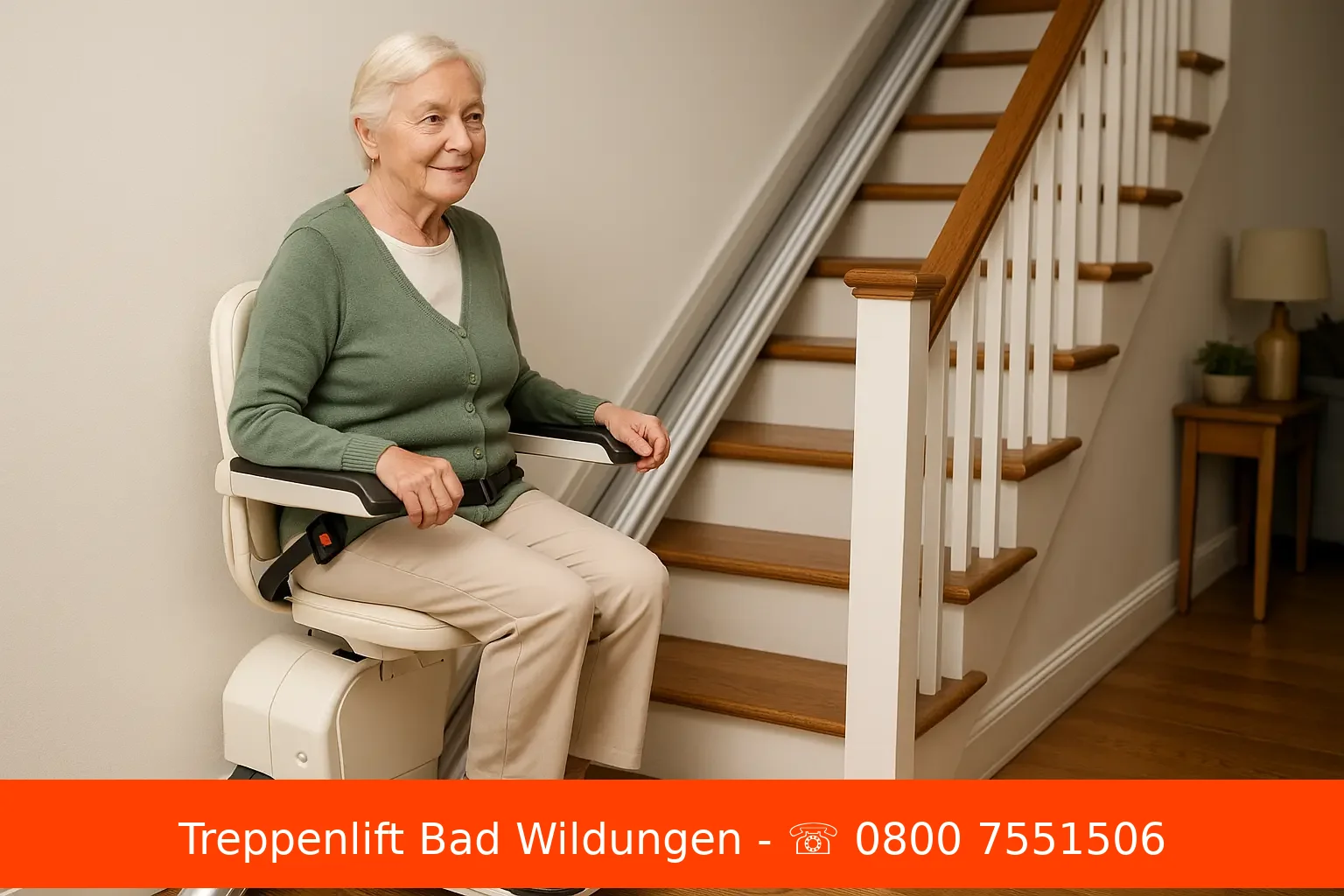 Sitzlift gerade, Innenbereich Bad Wildungen