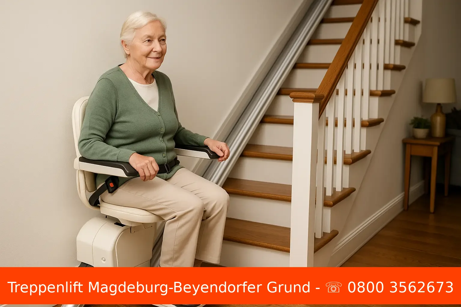Sitzlift gerade, Innenbereich Magdeburg-Beyendorfer Grund