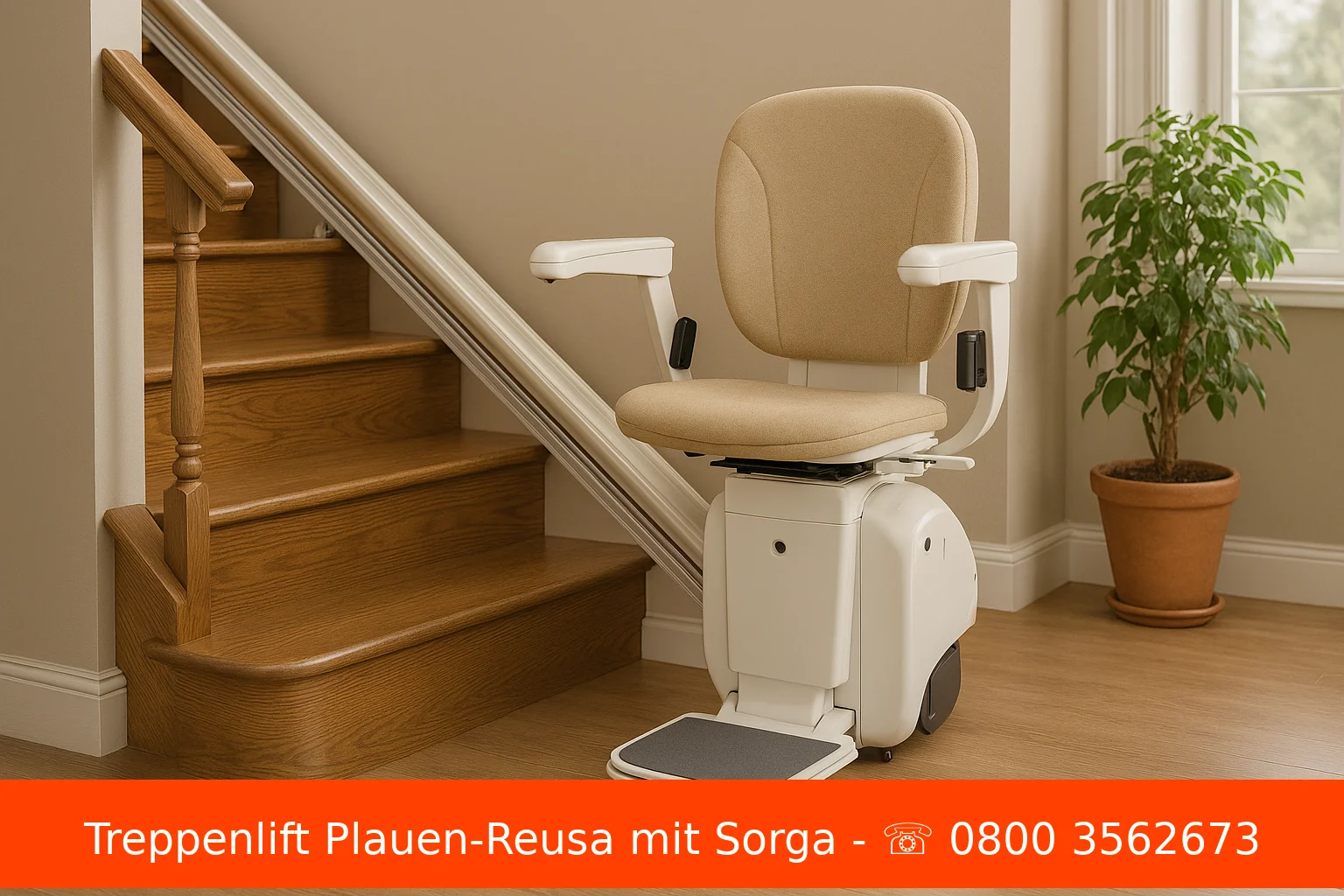 Treppenlift Plauen-Reusa mit Sorga