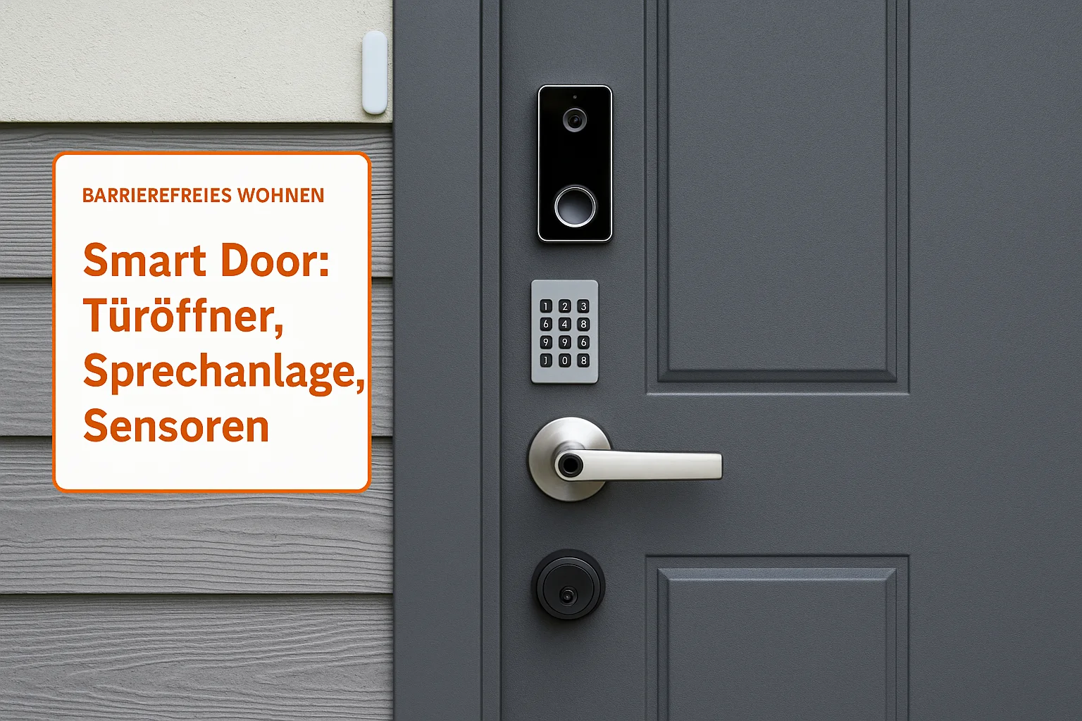Smart Door: Türöffner, Sprechanlage, Sensoren
