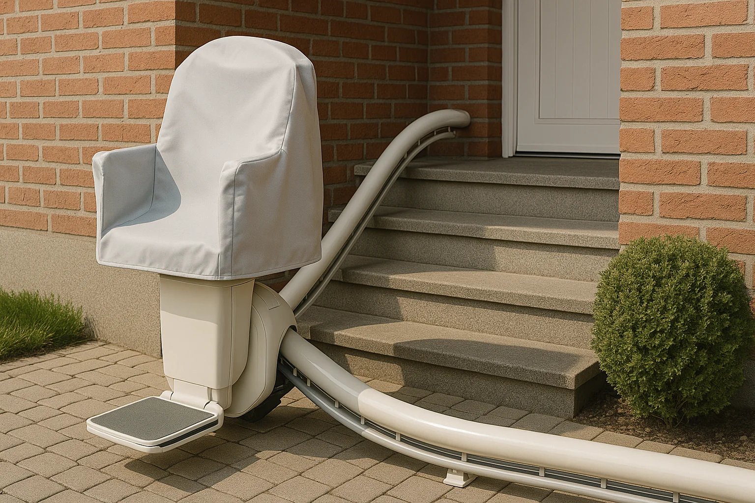 Außenlift mieten – wetterfester Behindertenlift