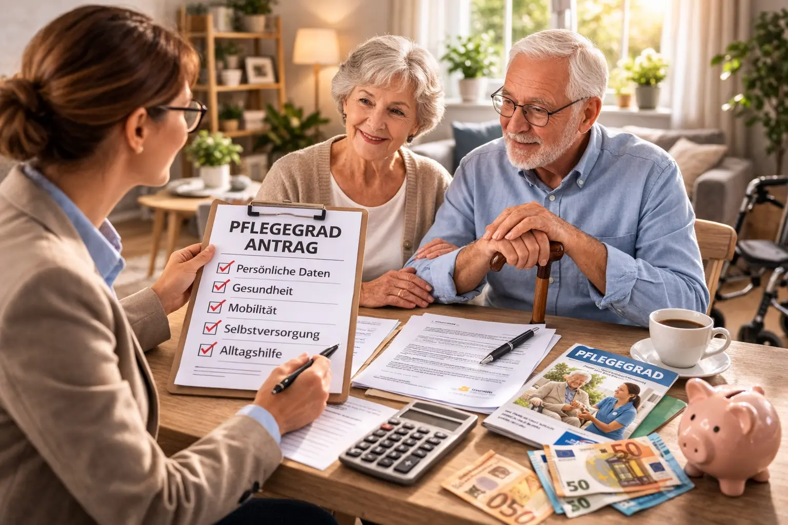 Pflegegrad Begutachtung zu Hause