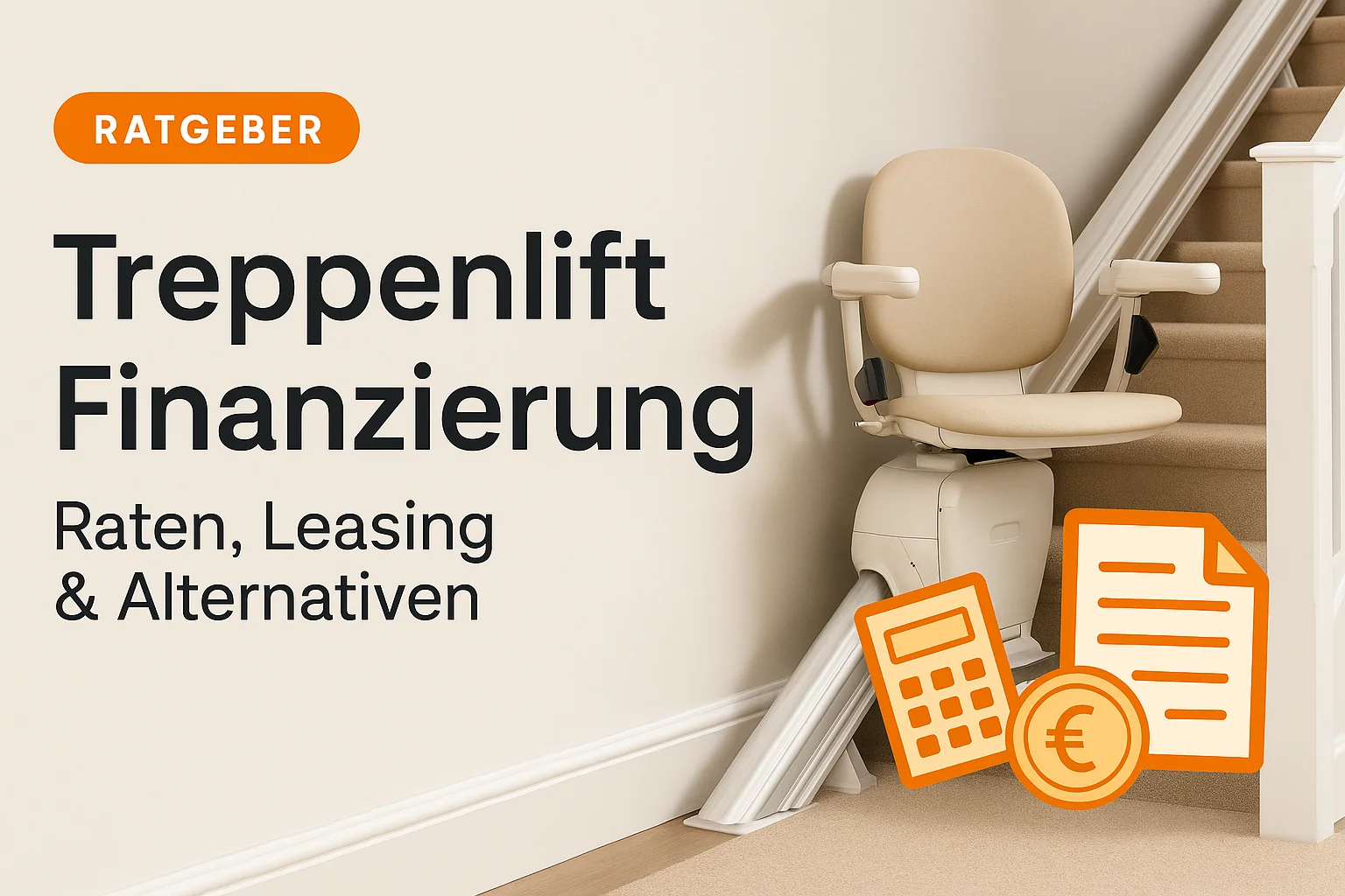 Treppenlift Finanzierung Raten und Leasing