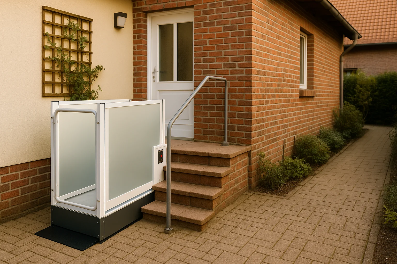 Lösungen für kurze Treppen mit 3 bis 6 Stufen
