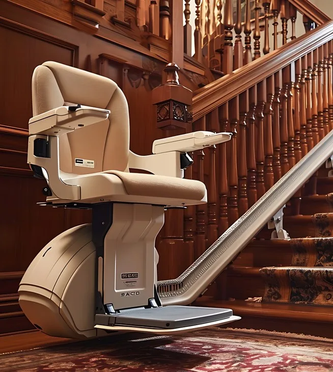 Gerade Treppe – Sitzlift
