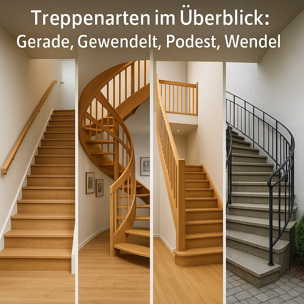 Treppenarten – Übersicht