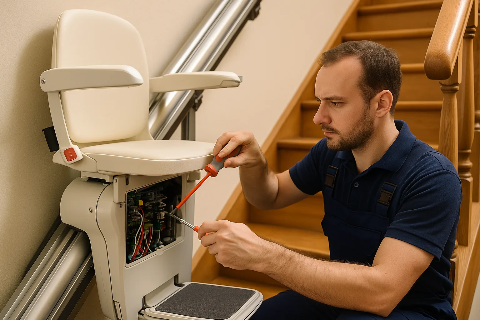 Treppenlift Reparatur