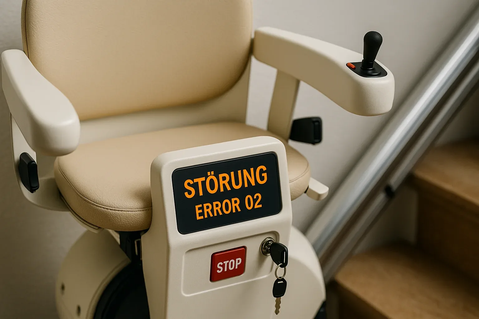 Treppenlift Störung & Fehlercodes – Soforthilfe Treppenlift Störung & Fehlercodes – Soforthilfe